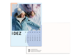 Design your own postcard calendar with photos at Kleine Prints