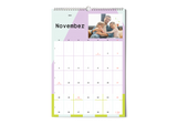 Create your own family calendar with photos at Kleine Prints