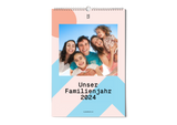 Design Familienkalender mit Fotos und viel Platz — Kleine Prints