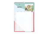 Family planner with photos 5 columns from Kleine Prints