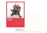 Design postcard calendar with photos yourself at Kleine Prints