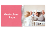 Papa und ich Fotobuch — Das beste Geschenk zum Vatertag von Kleine Prints