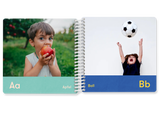 Spielend das Alphabet lernen mit dem personalisierten Fotobuch für Kinder von Kleine Prints