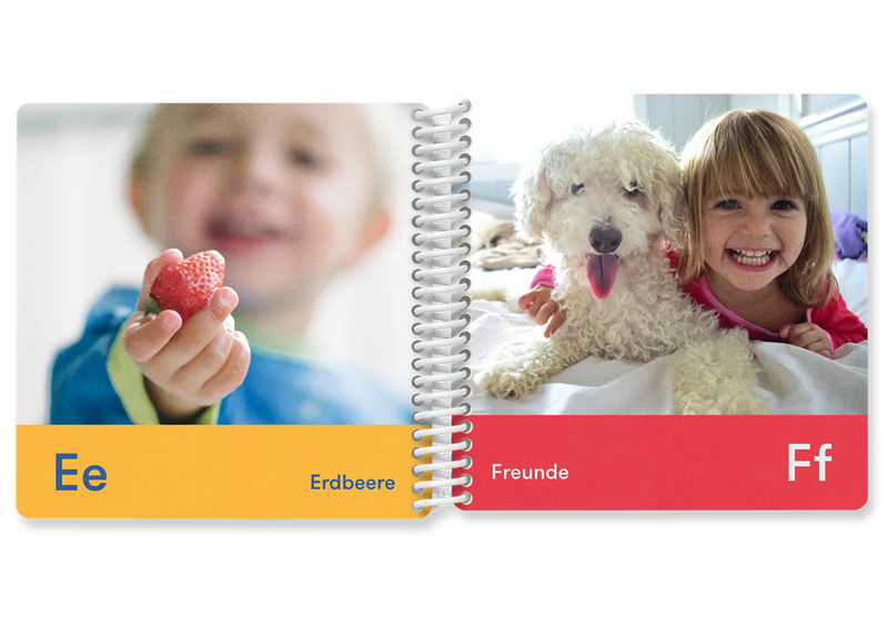 The perfect gift for starting school: ABC photo book by Kleine Prints