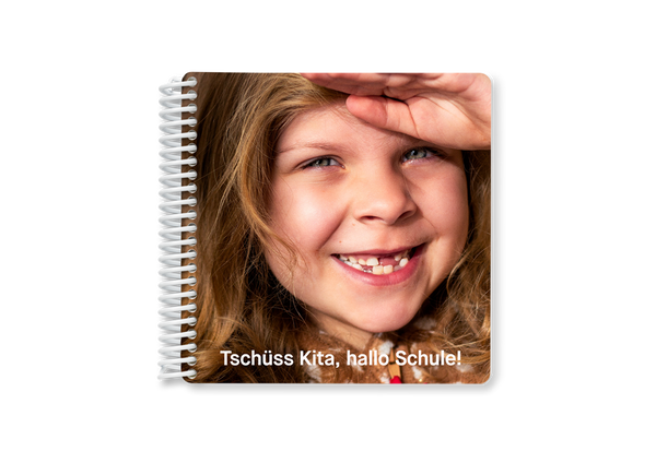 Hello School Photo Book for the first day of school and Daycare Farewell - Kleine Prints