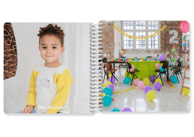 Photo book for children: Best birthday gift from Kleine Prints