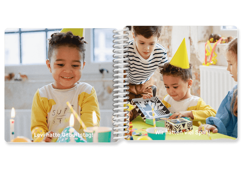Photo book for children - perfect gift for a child's birthday by Kleine Prints