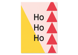 Greeting Card "Ho Ho Ho" from Kleine Prints 