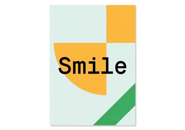 Design Postcard Smile - Kleine Prints