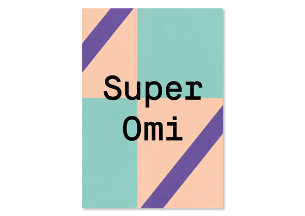 Design Postcard "Super Omi" - Kleine Prints