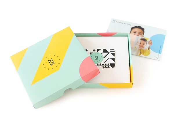 Perfect gift birth - high quality voucher box for the photo book for children by Kleine Prints