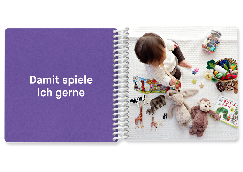 Me Book - The Photo Book for the Start of Daycare by Kleine Prints