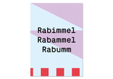 Colourful design postcard "Rabimmel" - Kleine Prints