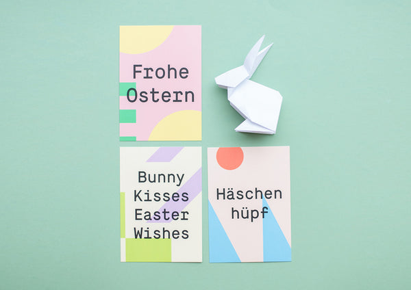 Easter Greeting Card Set from Kleine Prints