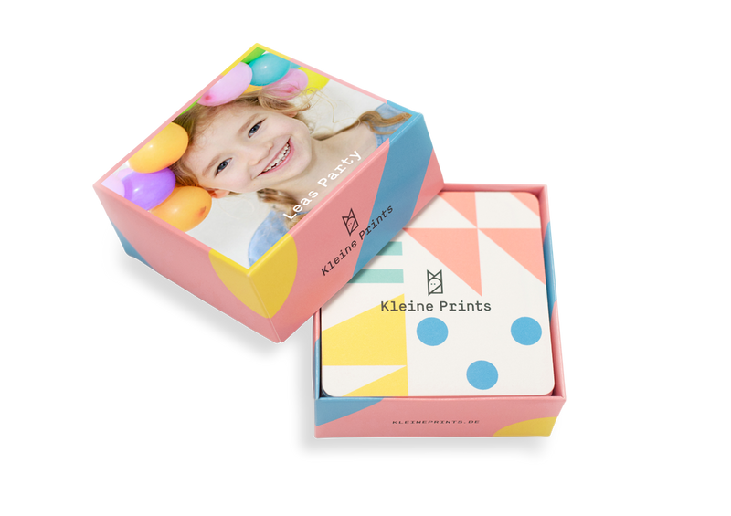 Personalised memo game for children by Kleine Prints