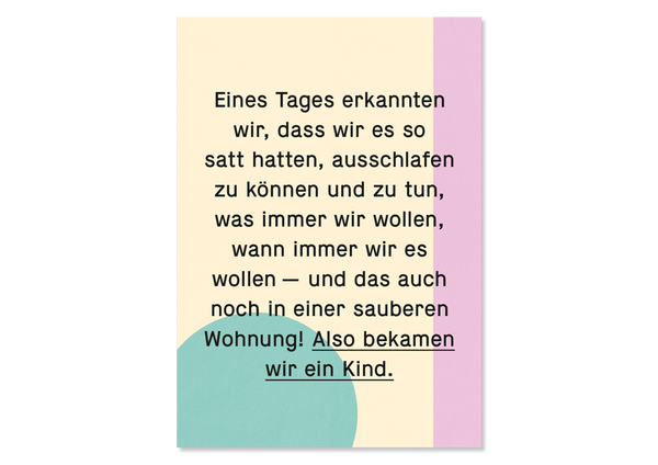 Saying Postcard Knowledge by Kleine Prints