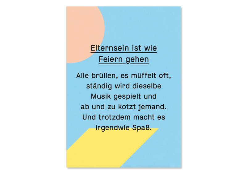 Saying Postcard Celebrations Go by Kleine Prints